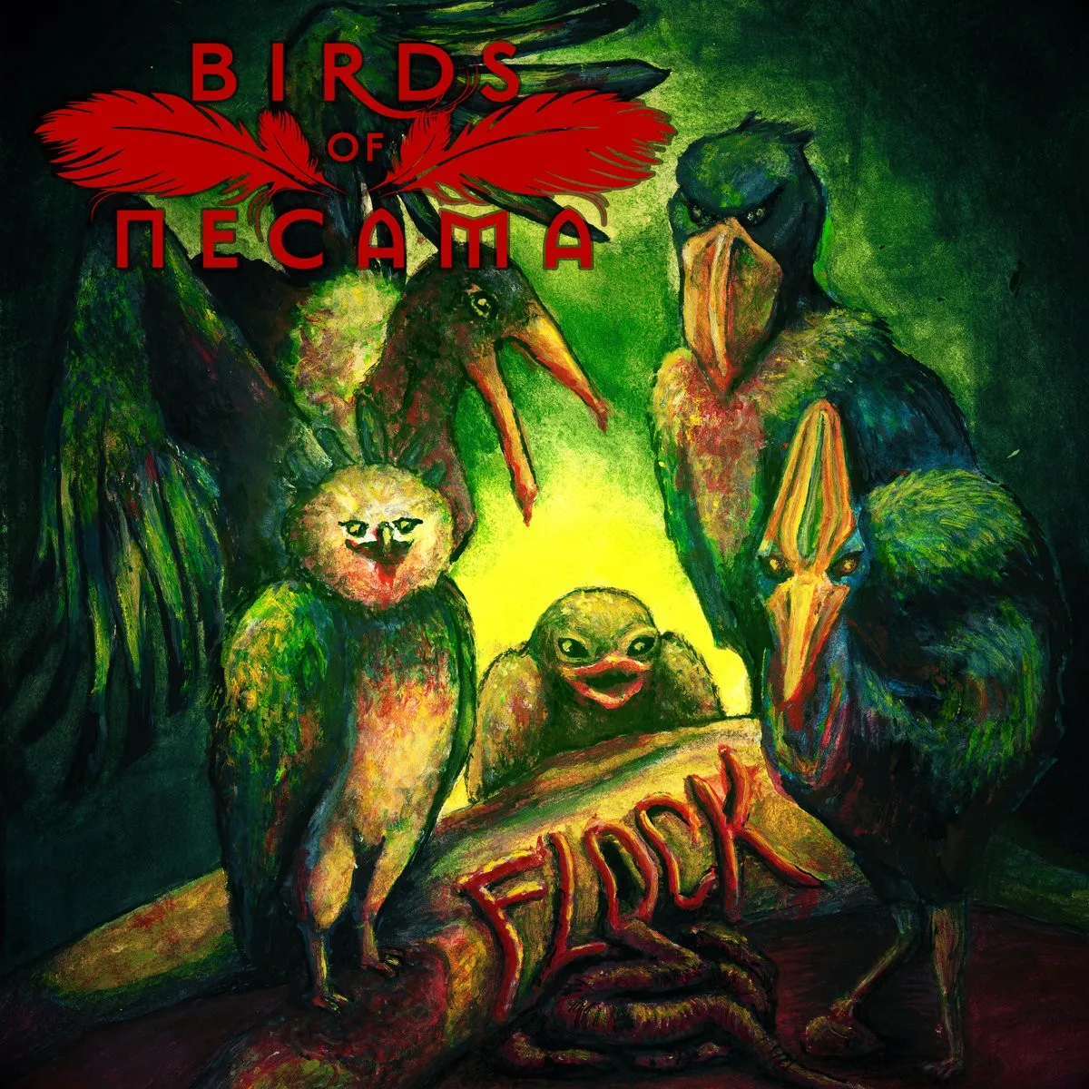 Cover artwork: Birds Of Necama — Flock